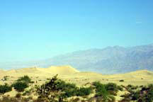 View of the Sand Dunes near Stovepipe Wells