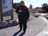 Jill at Mammoth Lakes Vista Point