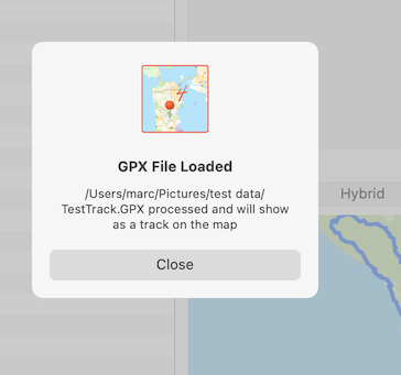 GPX File Loaded