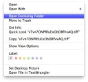 Open Enclosing Folder
