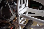 Swing-arm installed