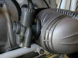 carburator mounted